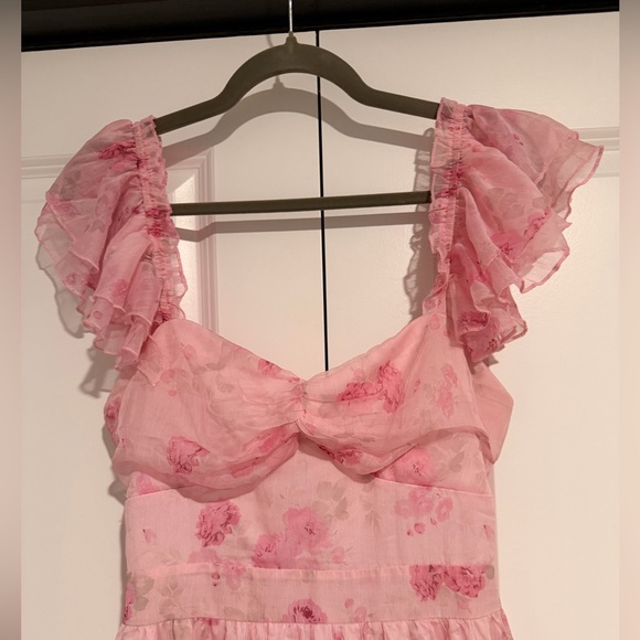 Lulus floral dress - Picture 2 of 6